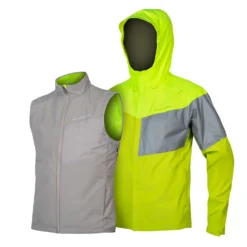 Endura Urban Luminite 3 In 1 Jacket II - Hi-Viz Yellow