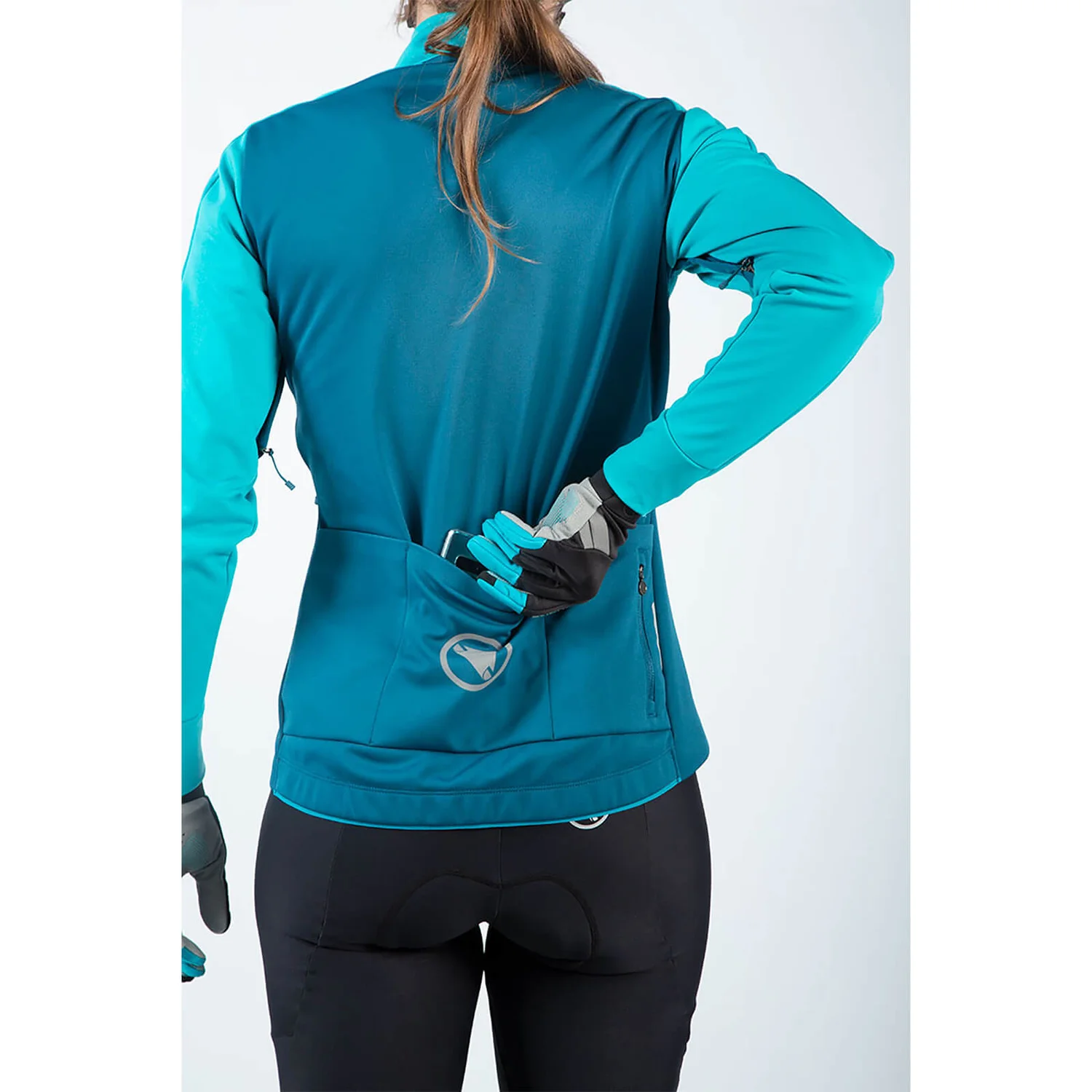Endura Women's Windchill Jacket II - Pacific Blue 7 Endura Women's Windchill Jacket II - Pacific Blue - Image 5
