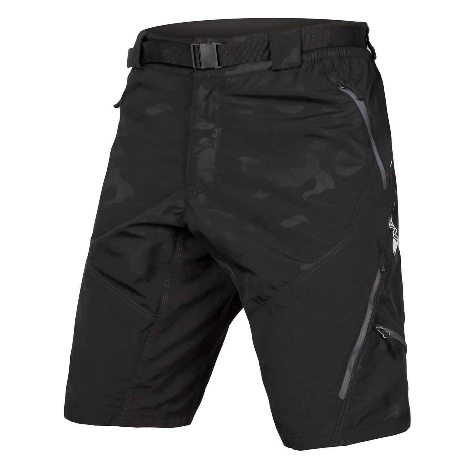 Endura Hummvee Short II With Liner - Black Camo 3 Endura Hummvee Short II With Liner - Black Camo