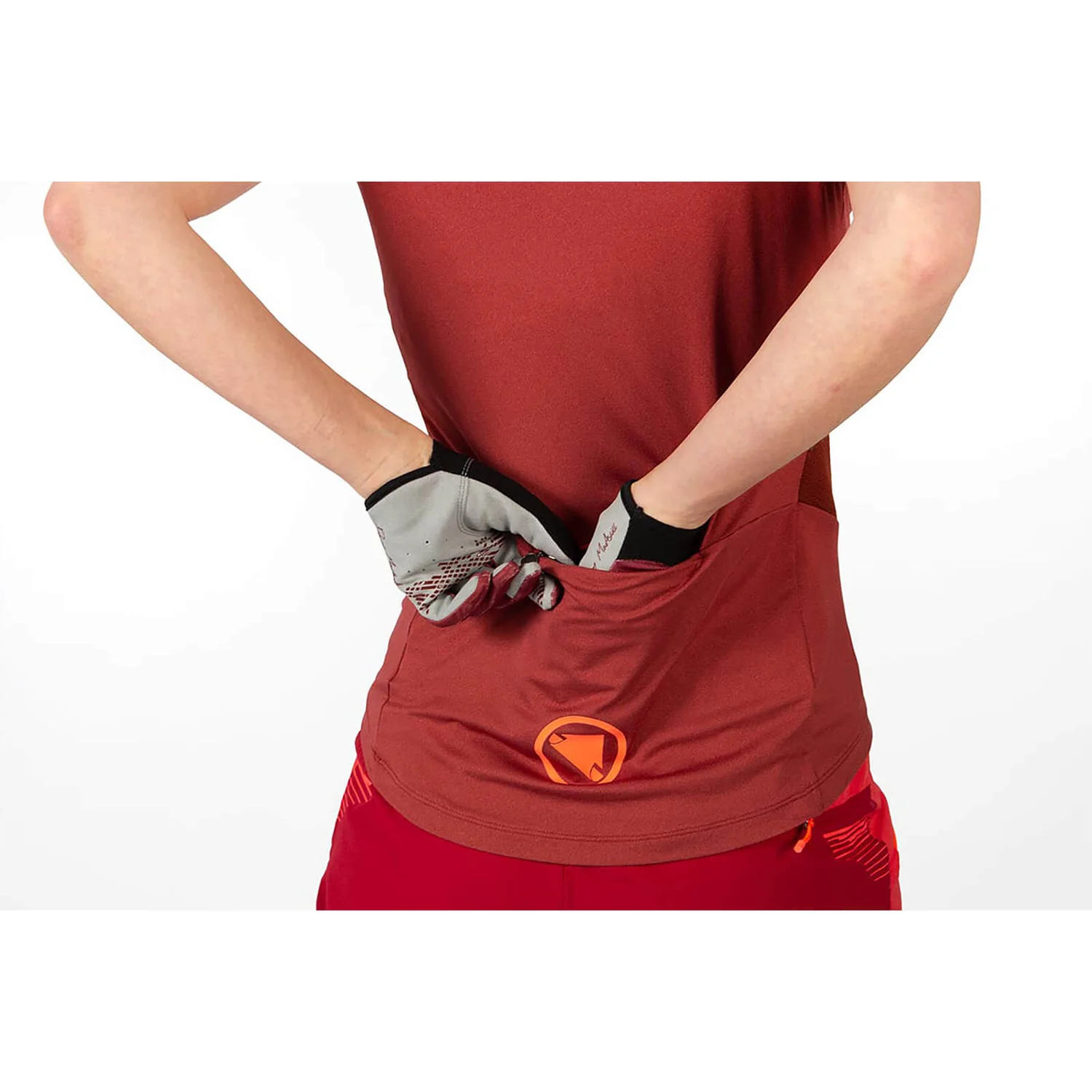 Endura Women's SingleTrack S/S Jersey - Cocoa 6 Endura Women's SingleTrack S/S Jersey - Cocoa - Image 4