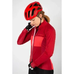 Endura Women's FS260-Pro Jetstream L/S Jersey II - Rust Red -Endura 12925024 6634850297943498