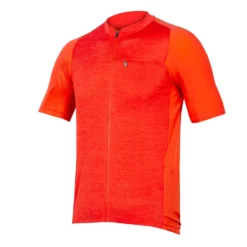Endura GV500 Reiver S/S Jersey - Paprika