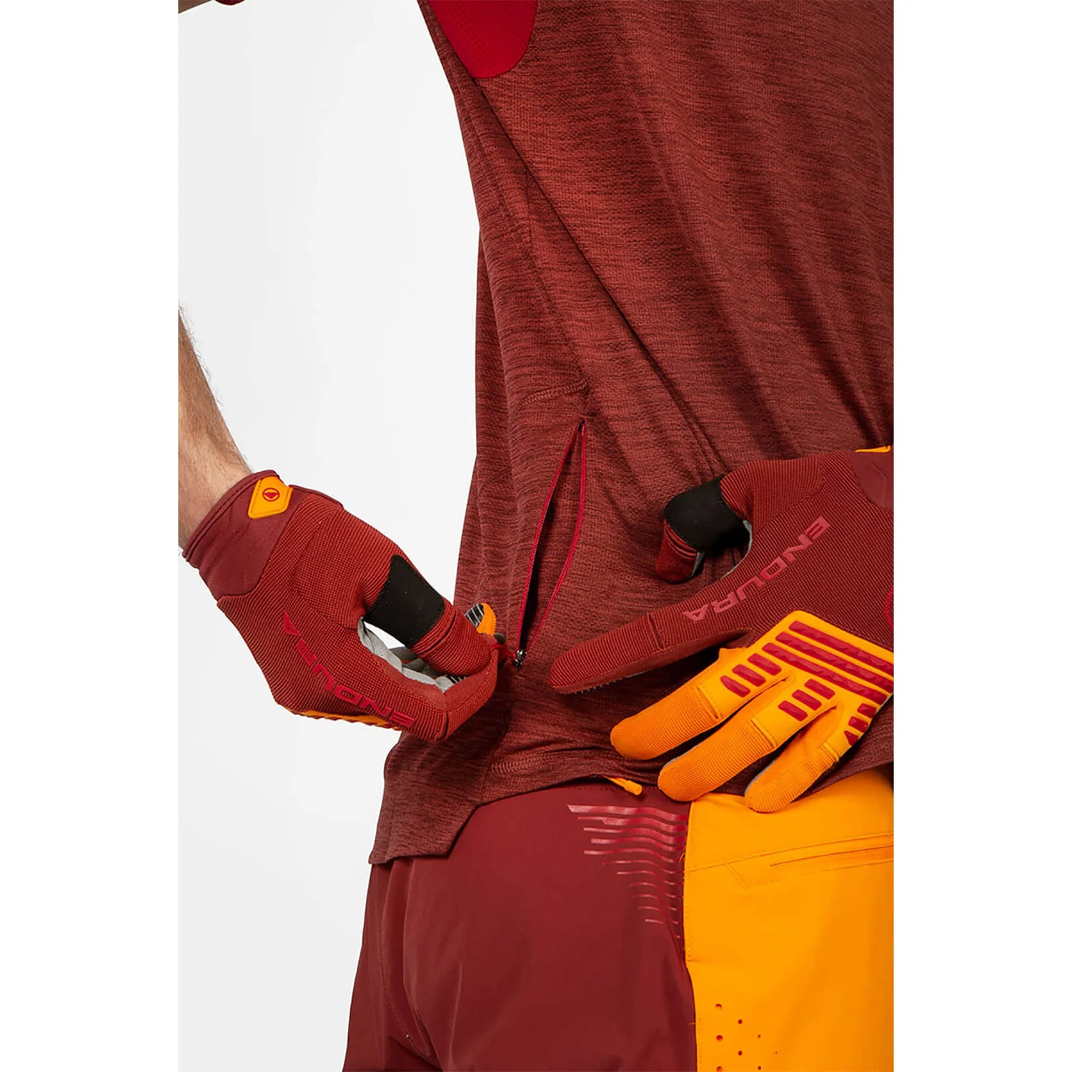 Endura SingleTrack S/S Jersey - Cocoa 7 Endura SingleTrack S/S Jersey - Cocoa - Image 5