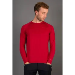 Endura BaaBaa Blend L/S Baselayer - Rust Red -Endura 12926854 1464850315842788