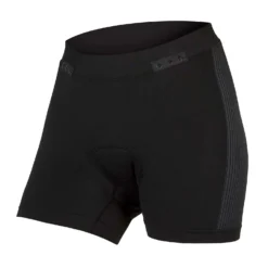 Endura Women's Engineered Padded Boxer With Clickfast - Black