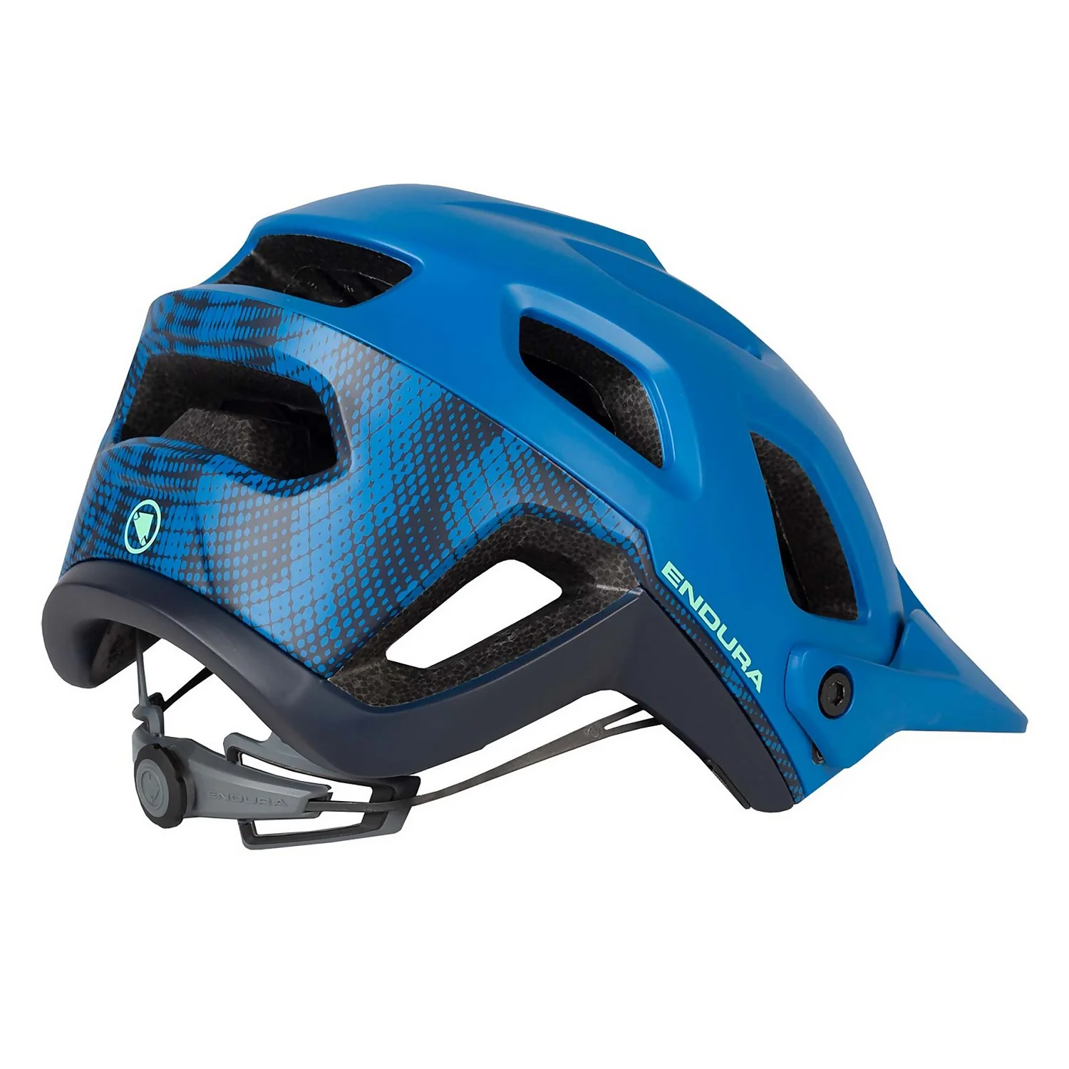 Endura SingleTrack Helmet II - Azure Blue 4 Endura SingleTrack Helmet II - Azure Blue - Image 2