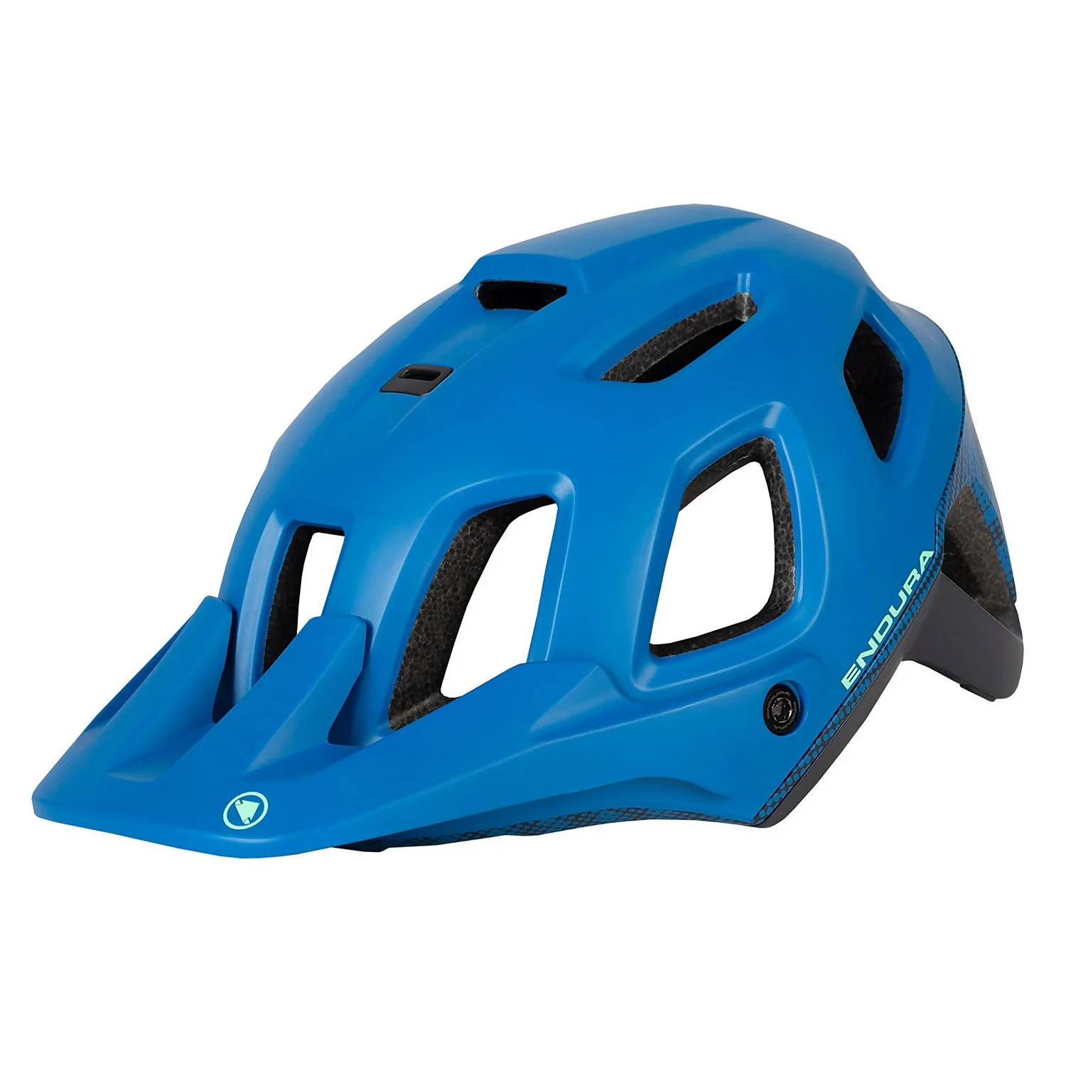 Endura SingleTrack Helmet II - Azure Blue 3 Endura SingleTrack Helmet II - Azure Blue