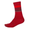 Endura BaaBaa Merino Stripe Sock - Red 2 Endura BaaBaa Merino Stripe Sock - Red -Endura 12928600 1744849111058670