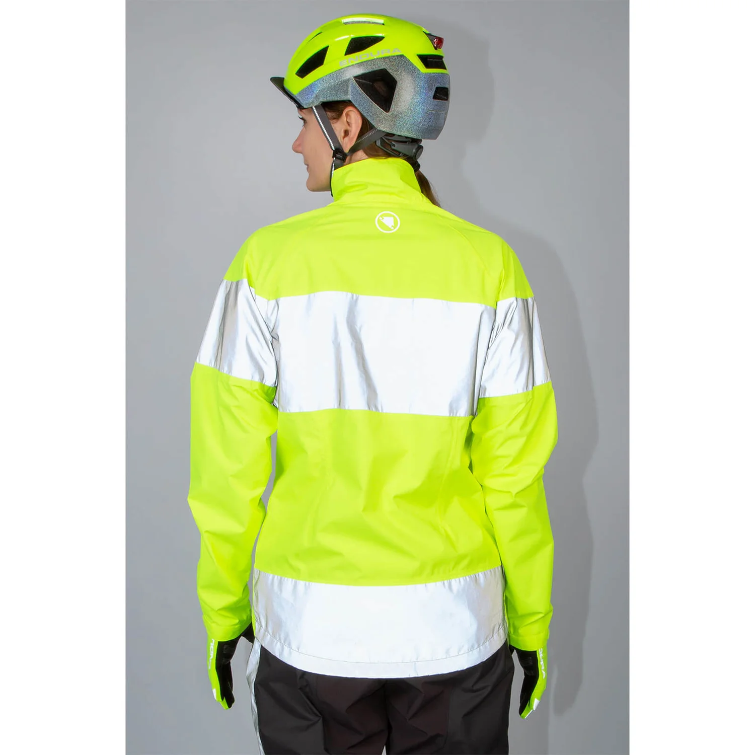 Endura Women's Urban Luminite EN1150 WP - Hi-Viz Yellow 5 Endura Women's Urban Luminite EN1150 WP - Hi-Viz Yellow - Image 3