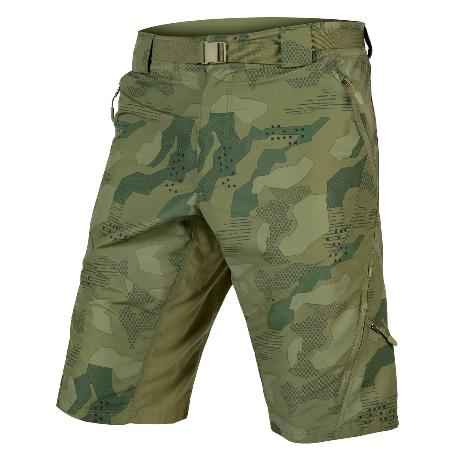 Endura Hummvee Short II With Liner - Olive Camo 3 Endura Hummvee Short II With Liner - Olive Camo