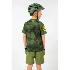 Endura Kid's MT500JR S/S Jersey LTD - Olive Green -Endura 13648068 1054938166221201