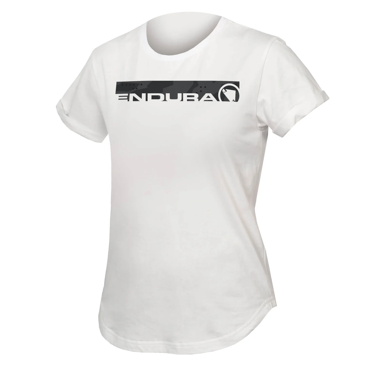 Endura Women's One Clan Organic Tee Camo - White 3 Endura Women's One Clan Organic Tee Camo - White