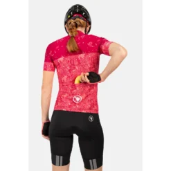 Endura Women's Paisley S/S Jersey LTD - Berry -Endura 13648108 1894938167317230