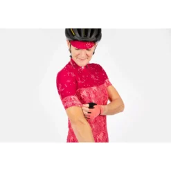 Endura Women's Paisley S/S Jersey LTD - Berry -Endura 13648108 4604938175267605