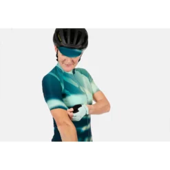 Endura Women's Virtual Texture S/S Jersey LTD - Glacier Blue -Endura 13648120 1094938168078561