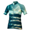 Endura Women's Virtual Texture S/S Jersey LTD - Glacier Blue -Endura 13648120 1734933782544197