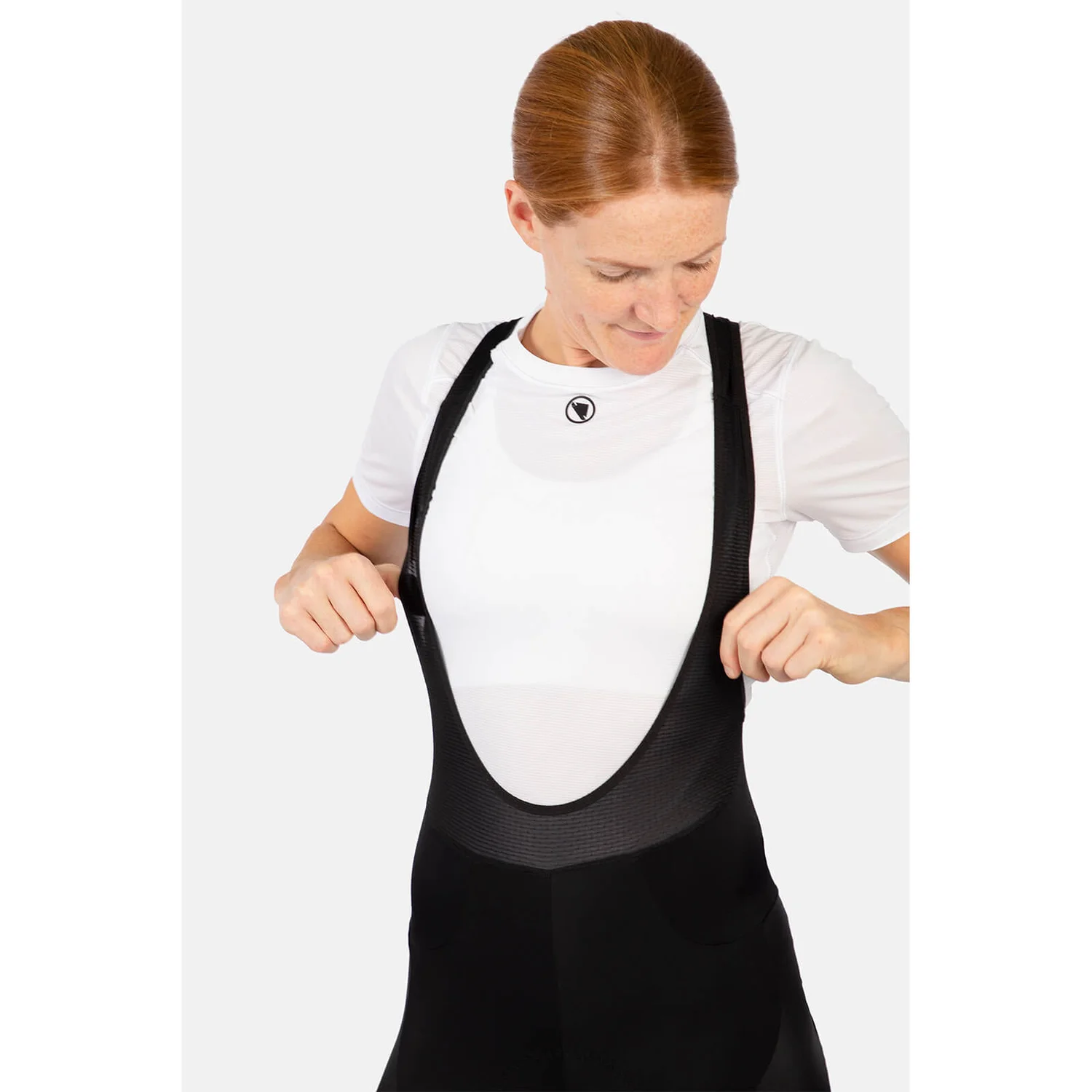 Endura Women's FS260-Pro Bibshort DS - Neon Peach 5 Endura Women's FS260-Pro Bibshort DS - Neon Peach - Image 3