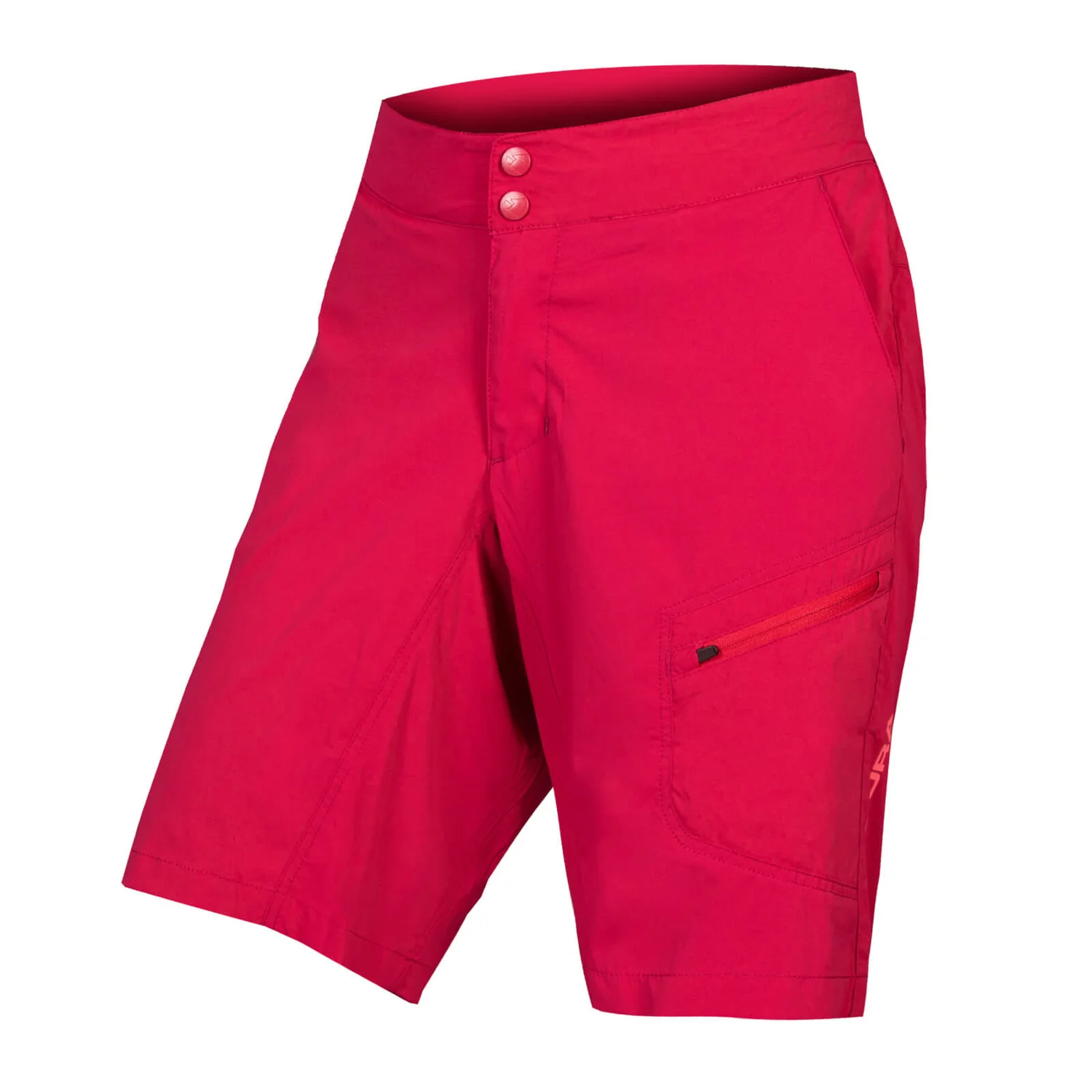 Endura Women's Hummvee Lite Short With Liner - Berry 3 Endura Women's Hummvee Lite Short With Liner - Berry