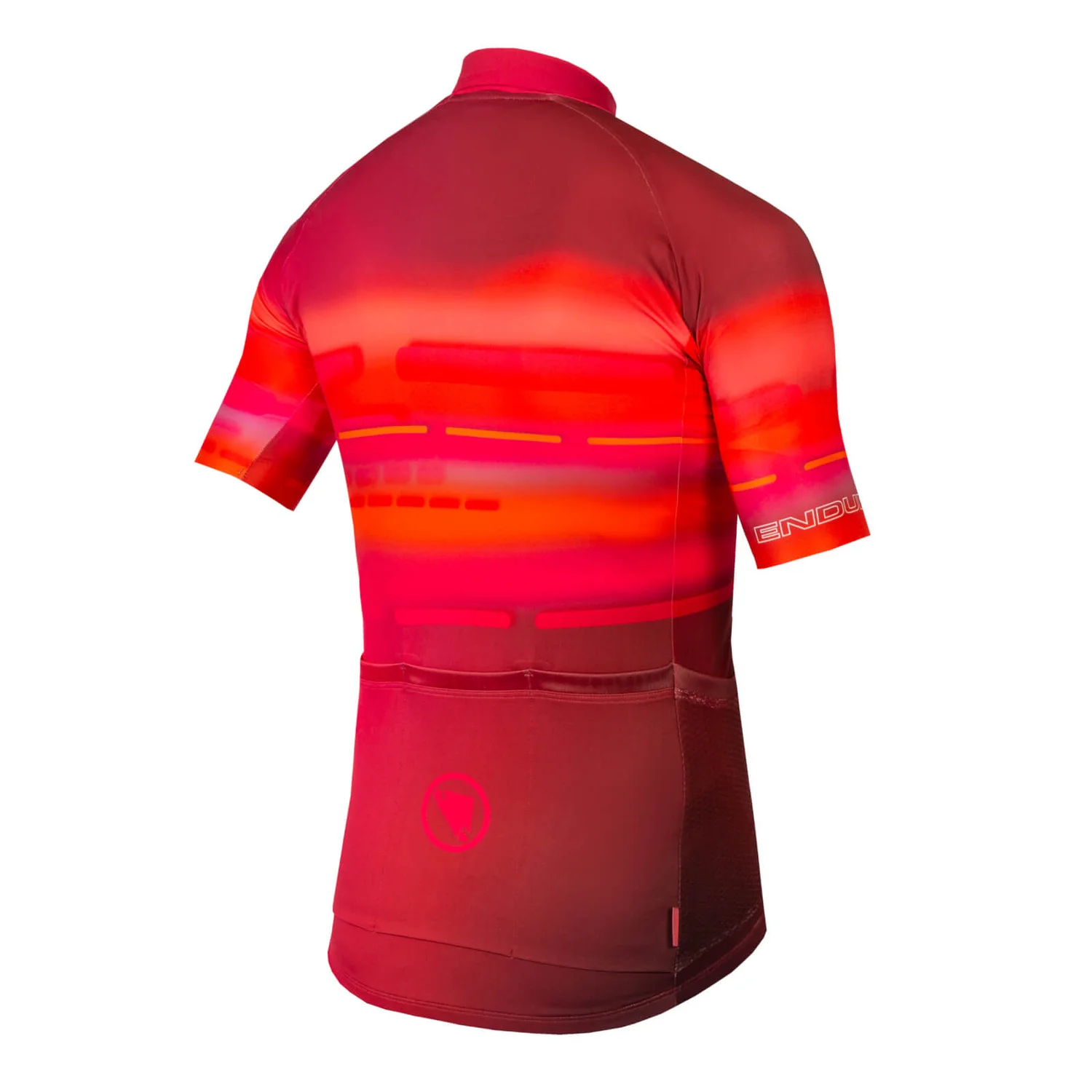 Endura Virtual Texture S/S Jersey LTD - Red 4 Endura Virtual Texture S/S Jersey LTD - Red - Image 2