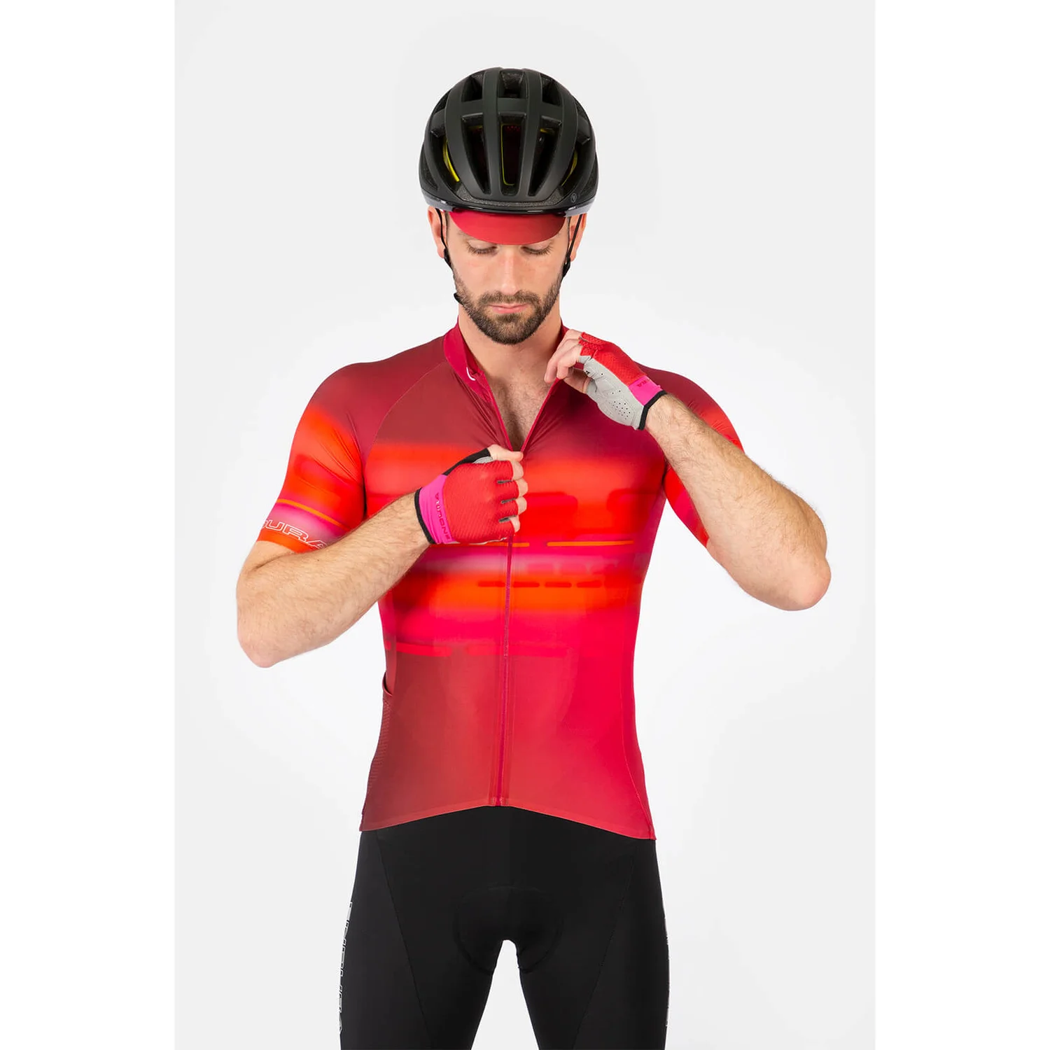 Endura Virtual Texture S/S Jersey LTD - Red 8 Endura Virtual Texture S/S Jersey LTD - Red - Image 6