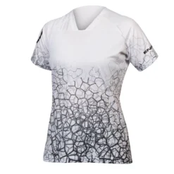 Endura Women's SingleTrack Print Tee LTD - White