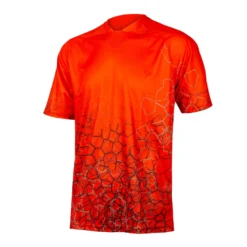 Endura SingleTrack Print Tee LTD - Paprika