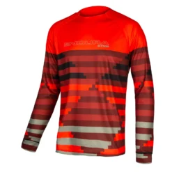 Endura MT500 Supercraft L/S Tee LTD - Paprika