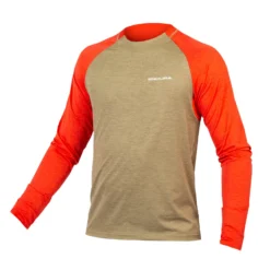 Endura SingleTrack L/S Jersey - Mushroom