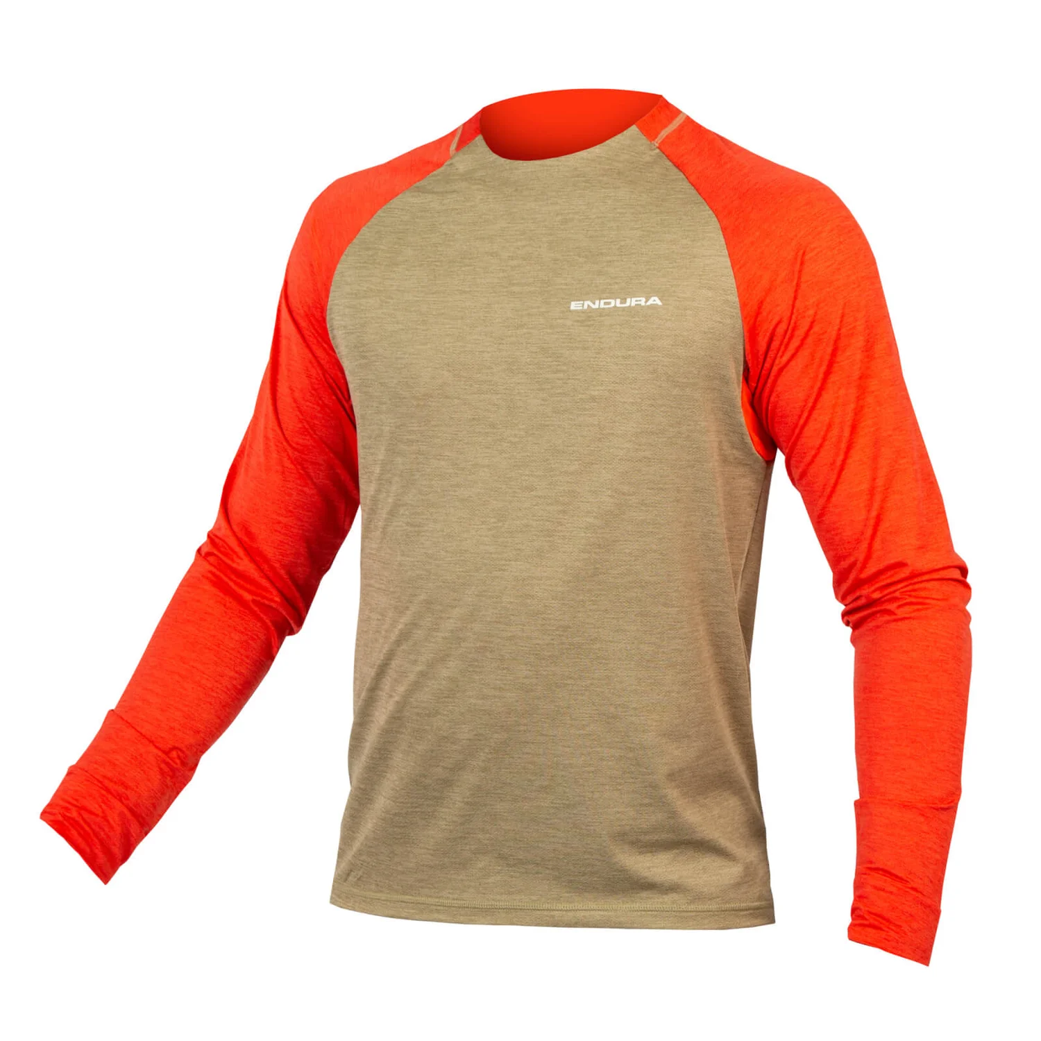 Endura SingleTrack L/S Jersey - Mushroom 3 Endura SingleTrack L/S Jersey - Mushroom