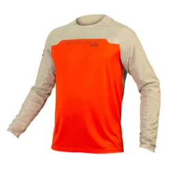 Endura MT500 Burner L/S Jersey - Paprika