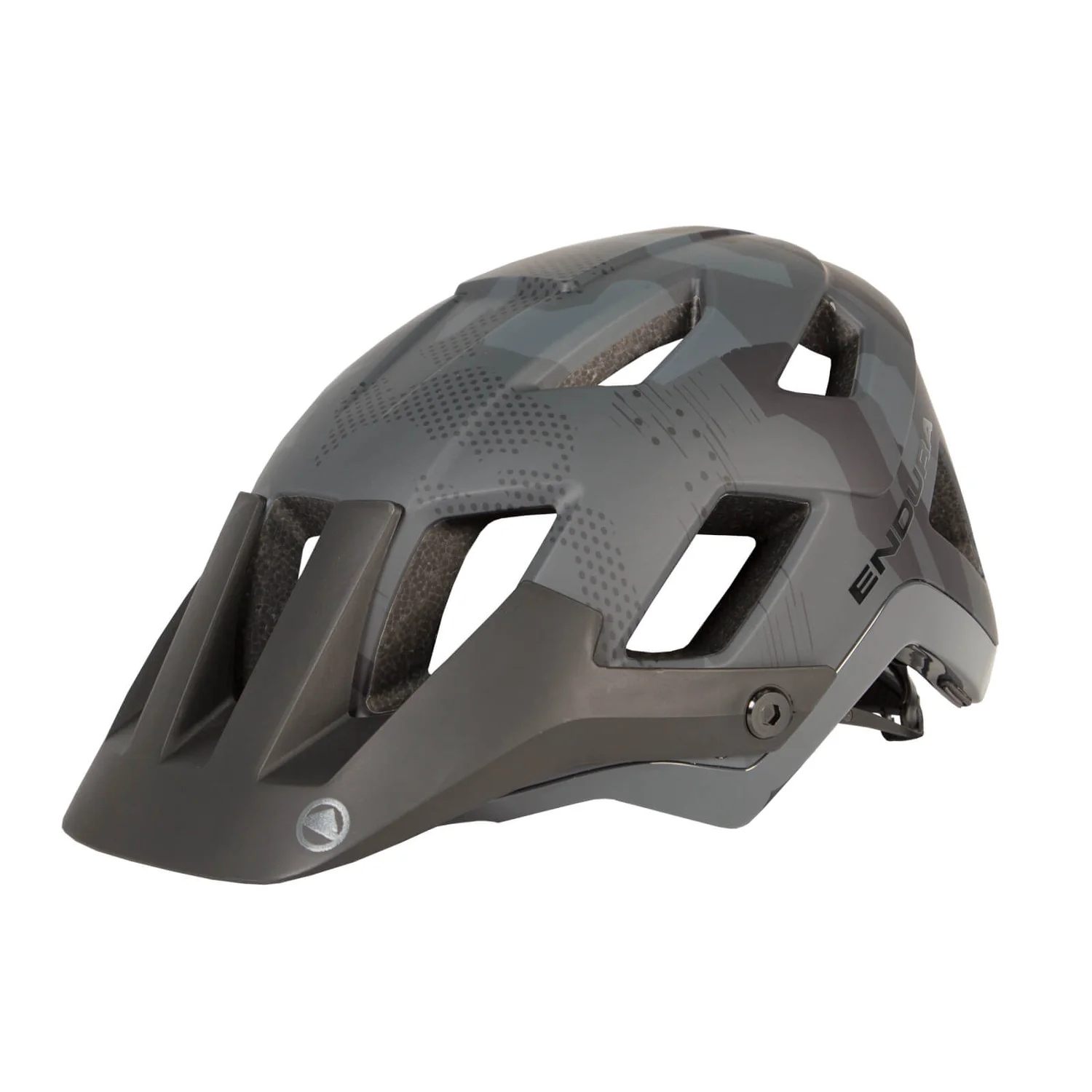 Endura Hummvee Plus Helmet - Grey Camo 3 Endura Hummvee Plus Helmet - Grey Camo