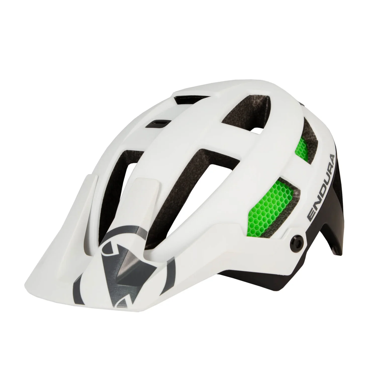 Endura SingleTrack Helmet - White 3 Endura SingleTrack Helmet - White