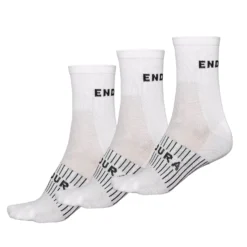 Endura Coolmax® Race Sock (Triple Pack) - White