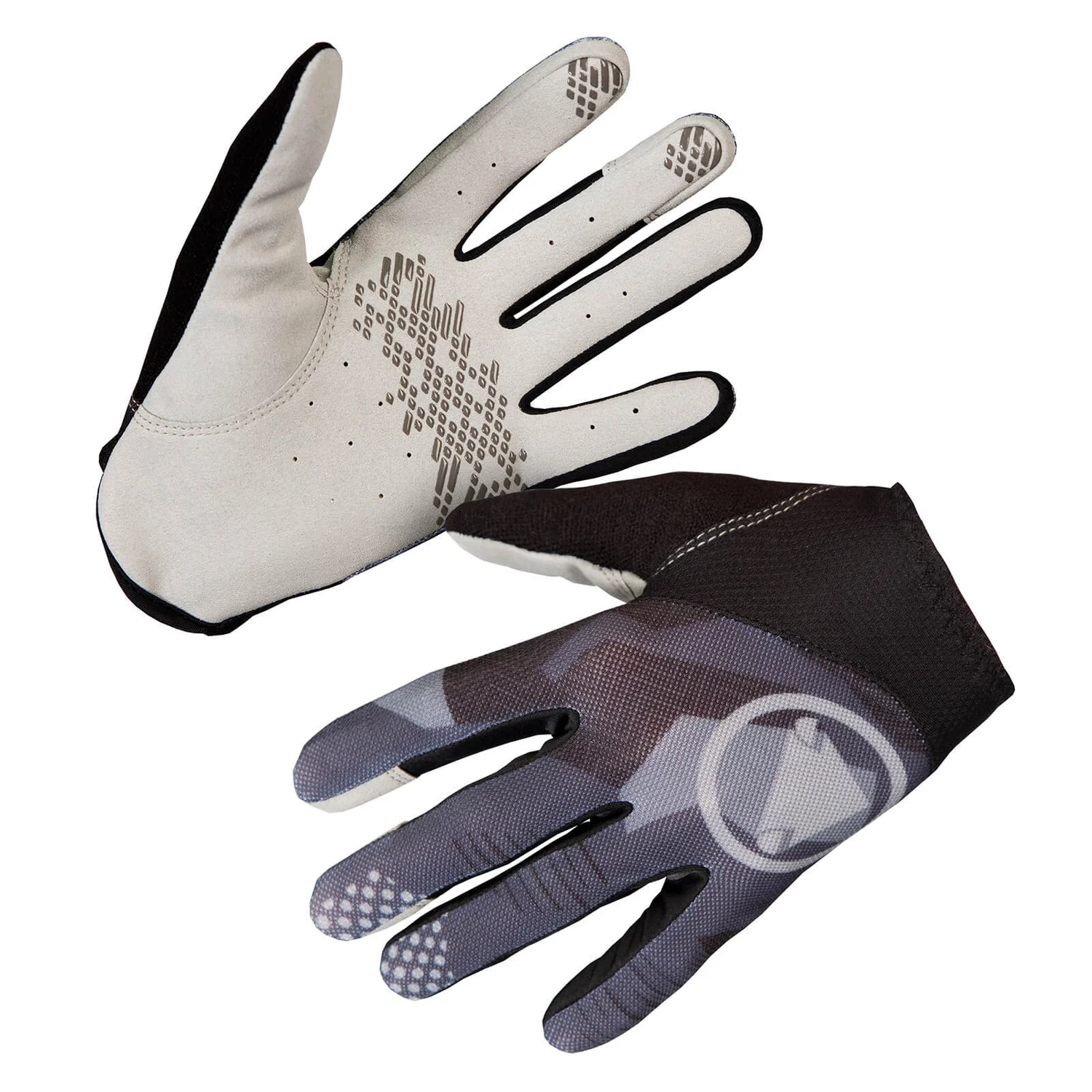 Endura Hummvee Lite Icon Glove - Grey Camo 3 Endura Hummvee Lite Icon Glove - Grey Camo