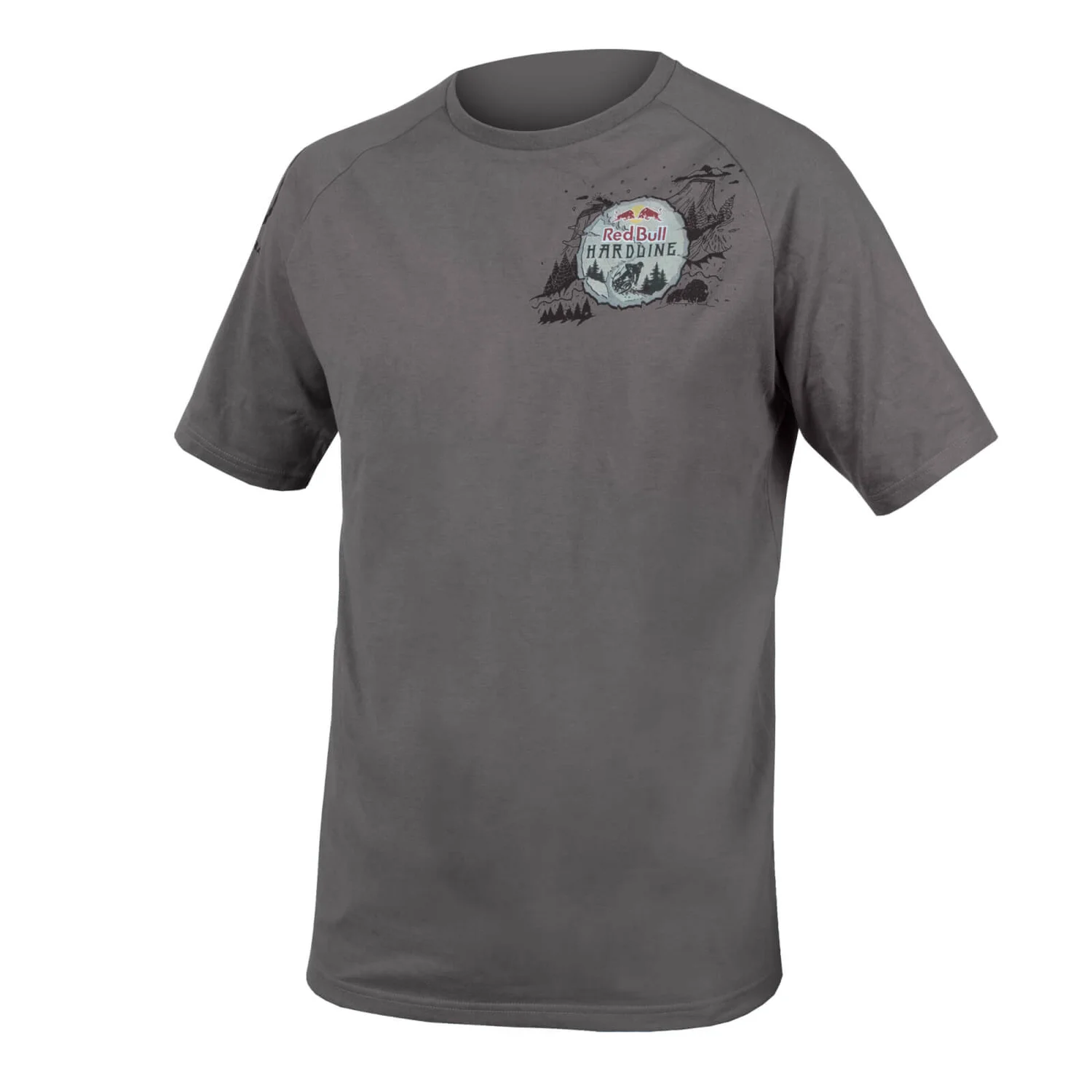 Endura Red Bull Hardline Tee 2022 - Grey 3 Endura Red Bull Hardline Tee 2022 - Grey