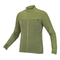Endura GV500 L/S Jersey - Olive Green